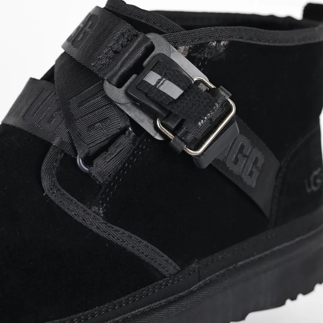 Copywriting price 💰660 Core recommendation Good price Platform foreign trade exclusive UGG Neumel Snapback men's snow boots 1118570 Foreign trade platform Z-exclusive high-end retail quality Produced by ten-year-old brand shoemaking foundry production line Pay attention to every detail Longfeng A-grade genuine sheep fur integrated Made in full compliance with the ZP process Size: 39 40 41 42 43 44